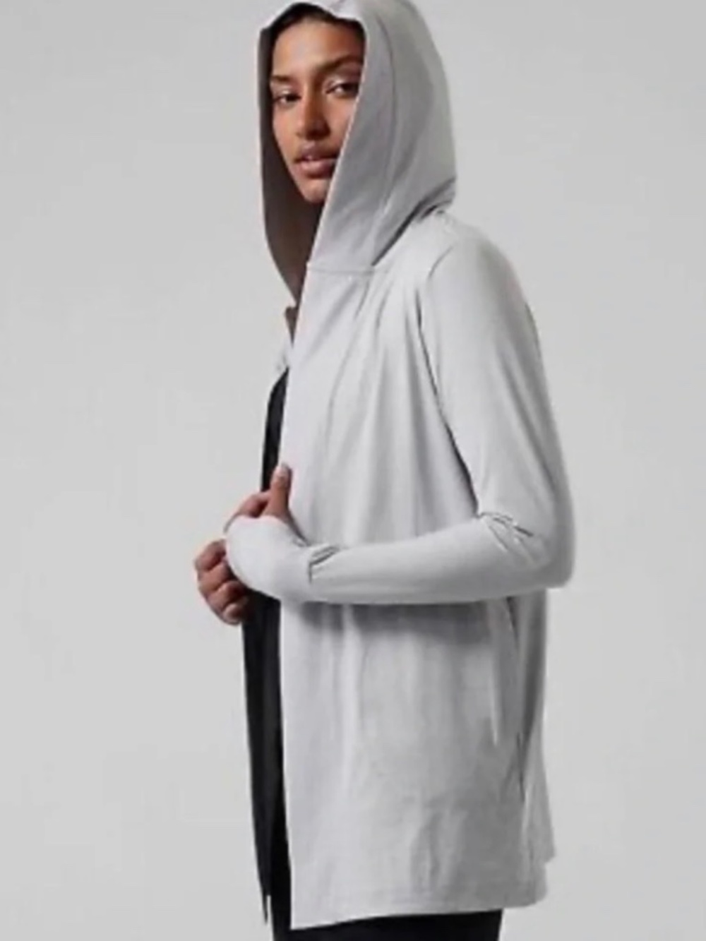 Athleta Uptempo Hoodie Cardigan Sweater XS